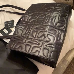 Telfar x moose knuckle large puffer bag